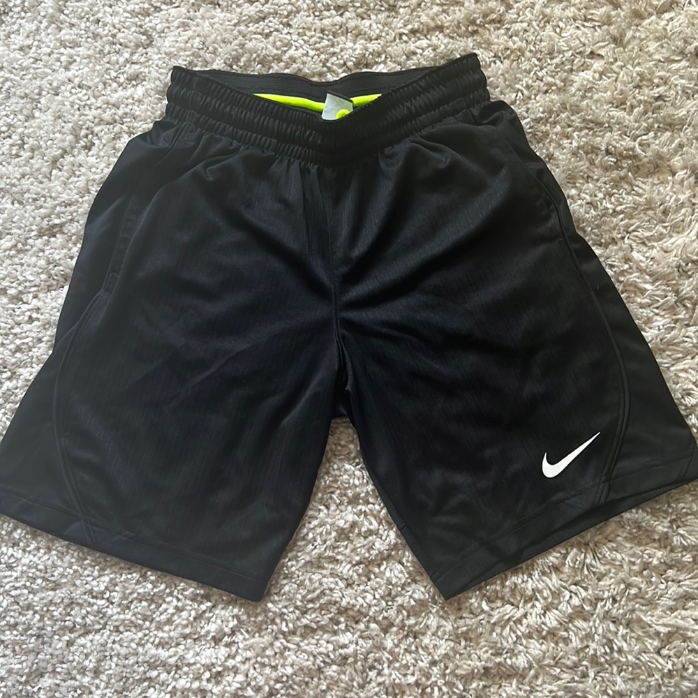 Black Nike basketball shorts